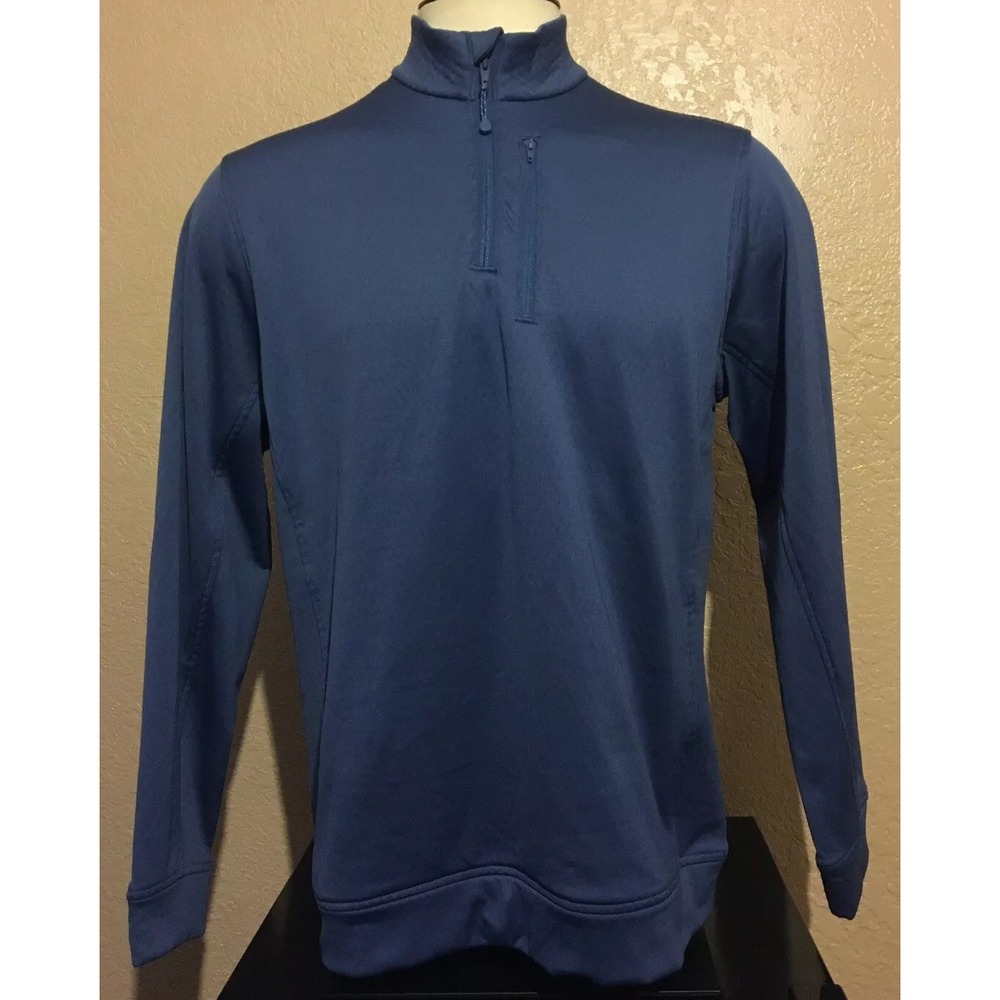 NEW Vineyard Vines Golf Men's Size Medium 1/4 Zip Moonshine Blue Sway Jacket M